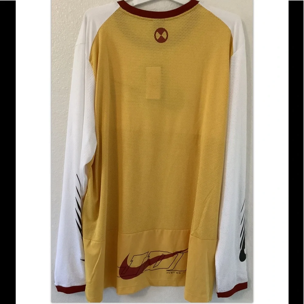 MEN'S NIKE SPORT CLASH LONG-SLEEVE T-SHIRT, TRAINING, SZ XXL-Tall JUST DO IT
